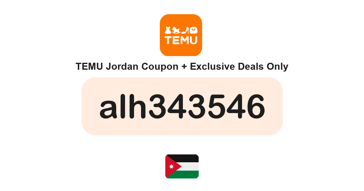 Temu Jordan coupon code — Bundle bundle and free gifts