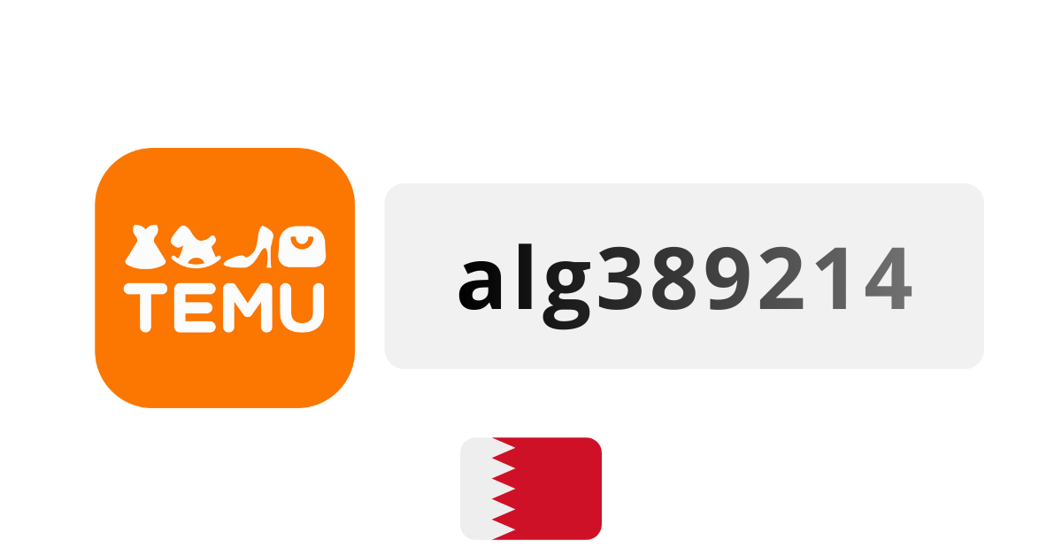 Temu Bahrain Coupon Codes Temu Bahrain Coupon Codes