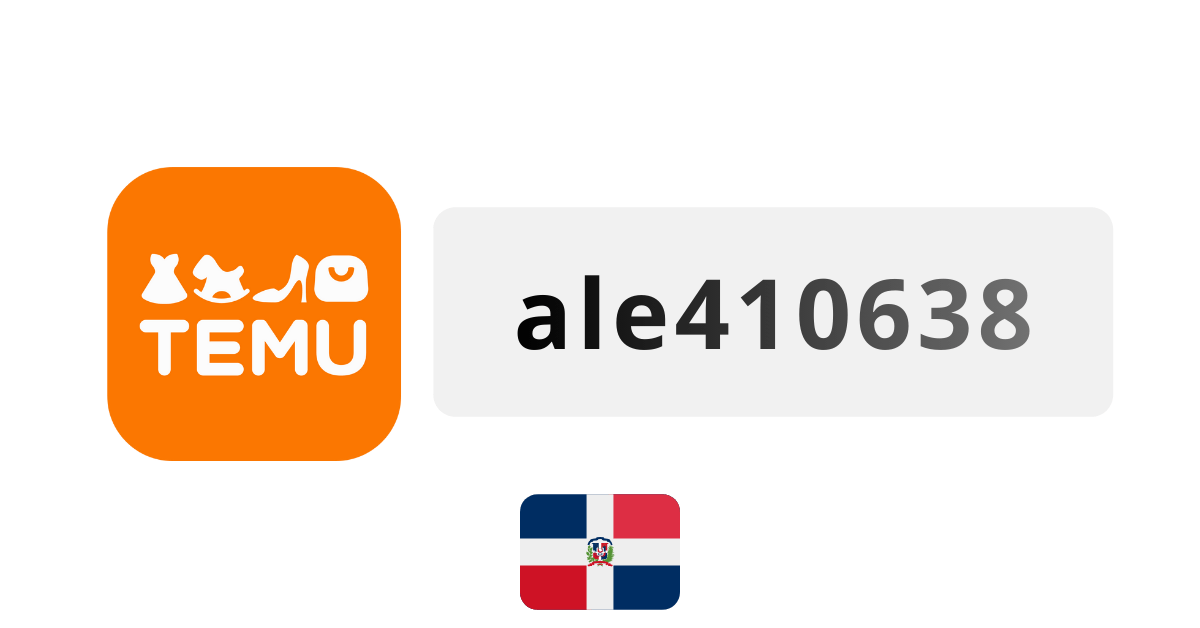 Temu Dominican Republic Coupon Codes