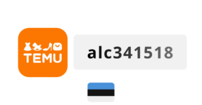 Temu Estonia Coupon Code 2026: alc341518