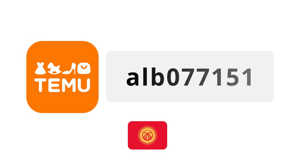 Temu Kyrgyzstan Coupon Codes