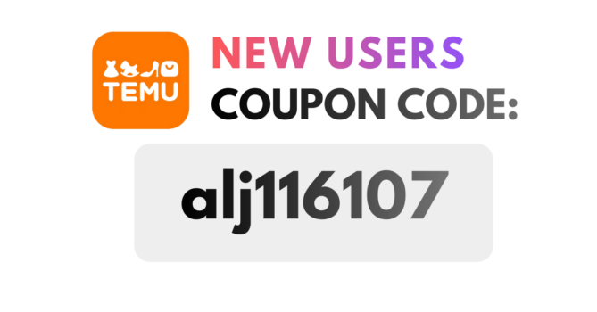Temu New User Coupon Code