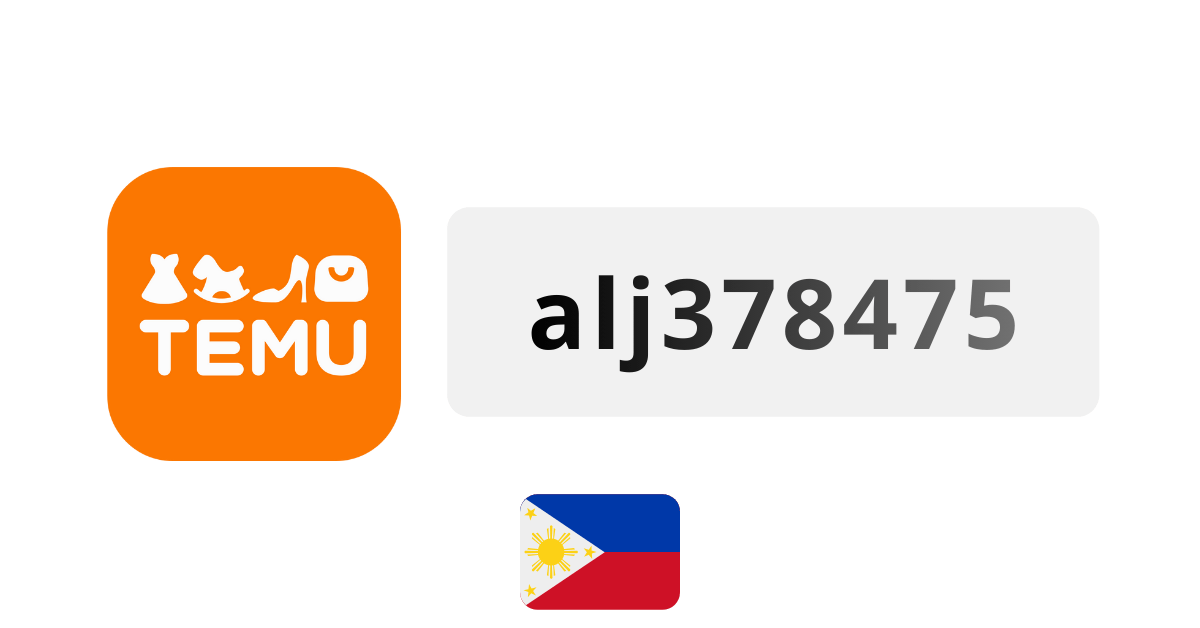 Temu Philippines Coupon Codes