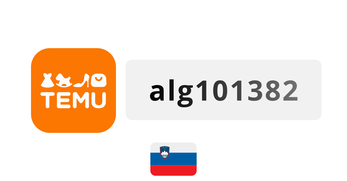 Temu Slovenia Coupon Codes