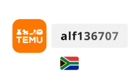Discover Temu South Africa Coupon: alf136707 – Get promo deals