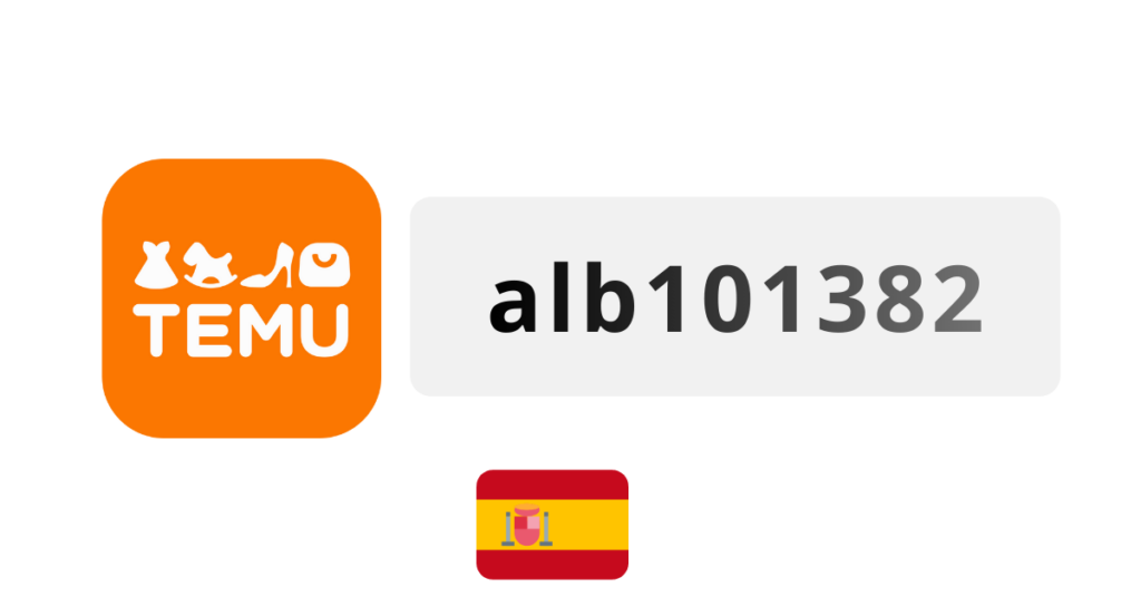 Temu Spain Coupon Code