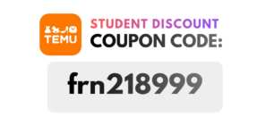 Temu Student Discount Coupon Code