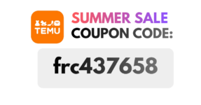 Temu Summer Sale Coupon Code