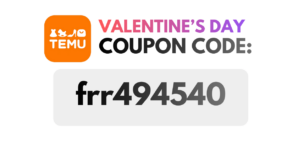 Temu Valentine's Day Sale Coupon Code