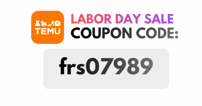 Temu Labor Day Sale Coupon Code